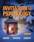 Cover: Invitation to Psychology - Pearson