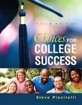Cover: Choices for College Success - Pearson