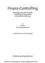 Cover: Finanz-Controlling - De Gruyter Oldenbourg