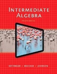 Enlarge image Cover: Intermediate Algebra - Pearson