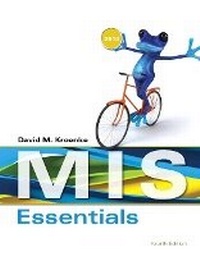 Enlarge image Cover: MIS Essentials - Pearson