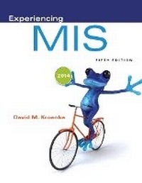 Enlarge image Cover: Experiencing MIS - Pearson