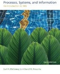 Enlarge image Cover: Processes, Systems, and Information - Pearson