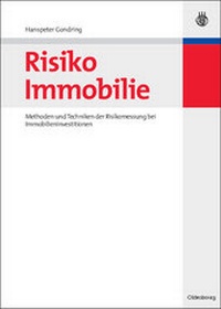 Abbildung von: Risiko Immobilie - De Gruyter Oldenbourg