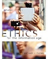 Enlarge image Cover: Ethics for the Information Age - Pearson