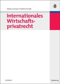 Cover: Internationales Wirtschaftsprivatrecht - De Gruyter Oldenbourg