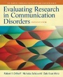 Cover: Evaluating Research in Communication Disorders - Pearson