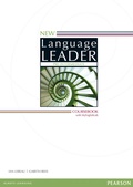 Cover: New Language Leader Pre-Intermediate Coursebook with MyEnglishLab Pack - Pearson Longman