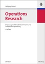 Cover: Operations Research - De Gruyter Oldenbourg