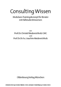 Abbildung von: Consulting Wissen - De Gruyter Oldenbourg