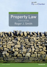 Enlarge image Cover: Property Law - Pearson Education Limited