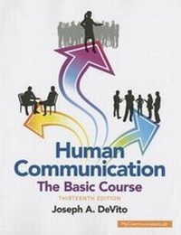 Enlarge image Cover: Human Communication - Pearson