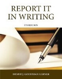 Enlarge image Cover: Report It in Writing - Pearson