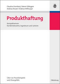 Abbildung von: Produkthaftung - De Gruyter Oldenbourg