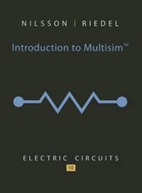 Enlarge image Cover: Introduction to Multisim for Electric Circuits - Pearson