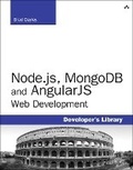 Cover: Node.js, MongoDB, and AngularJS Web Development - Addison Wesley