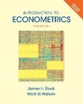 Cover: Introduction to Econometrics, Updated Edition - Pearson