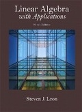 Cover: Linear Algebra with Applications - Pearson