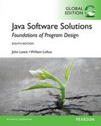 Enlarge image Cover: Java Software Solutions, Global Edition - Pearson Education Limited