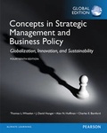 Cover: Concepts in Strategic Management and Business Policy, Global Edition - Pearson Education Limited
