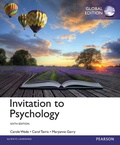 Cover: Invitation to Psychology, Global Edition - Pearson Education Limited