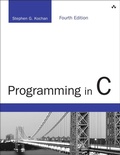 Cover: Programming in C - Addison Wesley
