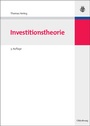 Cover: Investitionstheorie - De Gruyter Oldenbourg