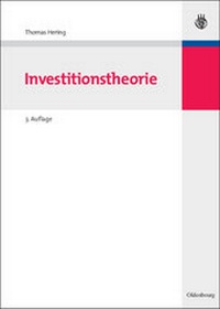 Enlarge image Cover: Investitionstheorie - De Gruyter Oldenbourg
