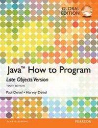 Enlarge image Cover: Java: How to Program (Late Objects), Global Edition - Pearson Education Limited