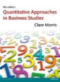 Cover: Quantitative Approaches in Business - Pearson Education Limited