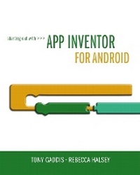 Enlarge image Cover: Starting Out With App Inventor for Android - Pearson