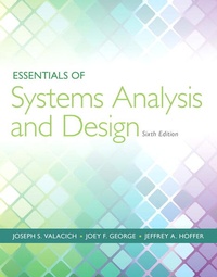Enlarge image Cover: Essentials of Systems Analysis and Design - Pearson
