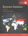 Cover: Business Statistics, Global Edition - Pearson Education Limited