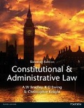 Cover: Constitutional and Administrative Law MyLawChamber pack - Pearson Education Limited