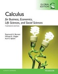 Cover: Calculus for Business, Economics, Life Sciences, and Social Sciences wih MyMathLab, Global Edition - Pearson Education Limited