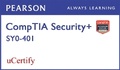 Cover: CompTIA Security+ SY0-401 uCertify Labs Student Access Card - Pearson It Certification