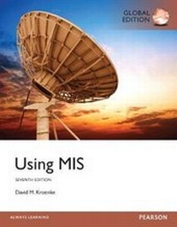 Enlarge image Cover: Using MIS with MyMISLab, Global Edition - Pearson Education Limited