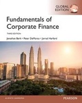 Cover: Fundamentals of Corporate Finance, Global Edition - Pearson Education Limited