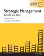 Cover: Strategic Management:Concepts and Cases, Global Edition - Pearson Education Limited