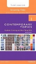 Cover: Contemporary Topics 1 Streaming Video Access Code Card - Pearson Education (US)