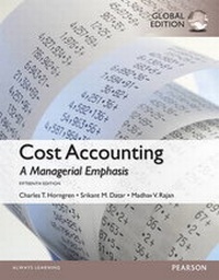 Enlarge image Cover: Cost Accounting with MyAccountingLab, Global Edition - Pearson Education Limited