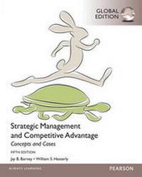 Enlarge image Cover: Strategic Management and Competitive Advantage: Concept and Cases with MyManagementLab, Global Edition - Pearson Education Limited