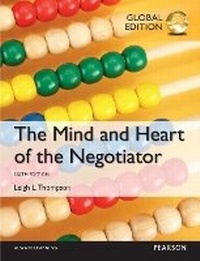 Enlarge image Cover: The Mind and Heart of the Negotiator, Global Edition - Pearson Education Limited