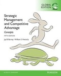 Cover: Strategic Management and Competitive Advantage: Concepts, Global Edition - Pearson Education Limited
