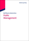 Cover: Public Management - De Gruyter Oldenbourg