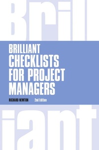 Enlarge image Cover: Brilliant Checklists for Project Managers - Pearson Business