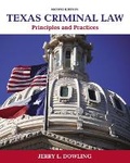 Cover: Texas Criminal Law - Pearson