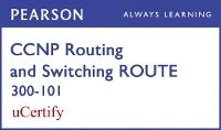 Abbildung von: CCNP Routing and Switching ROUTE 300-101 Pearson uCertify Course Student Access Card - Cisco Press