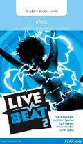 Cover: Live Beat 2 eText Student Access Card - Pearson Longman