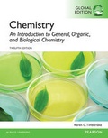 Cover: Chemistry: An Introduction to General, Organic, and Biological Chemistry with MasteringChemistry, Global Edition - Pearson Education Limited